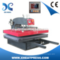 flatbed heat press pneumatic t shirt machine on sale